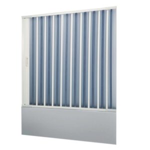 t.b.t. per doccia, accessorio per box doccia, a righe blu e bianche