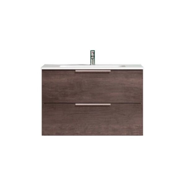 Mobile bagno t.b.t. con due cassetti e rubinetto.