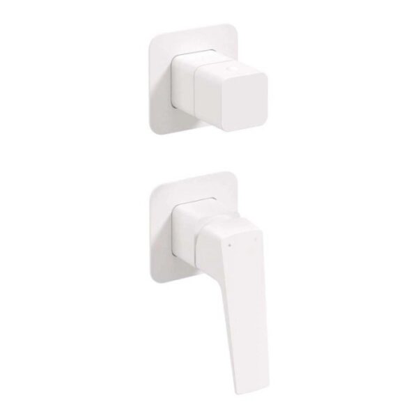 Miscelatore doccia incasso Idrostile con deviatore bianco