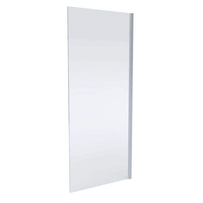 Porta doccia lato fisso Elite 87-89x200 cm nichel spazzolato