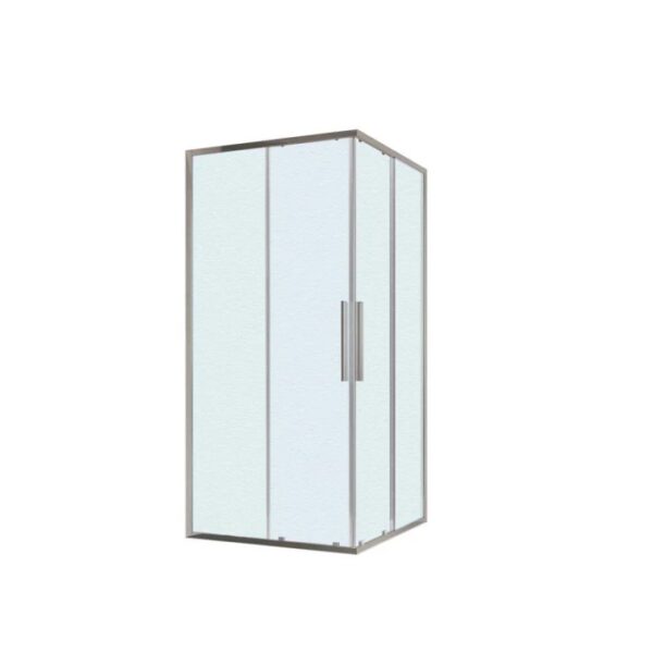 Lato box doccia angolare estensione cm 87-89 cromo stampato