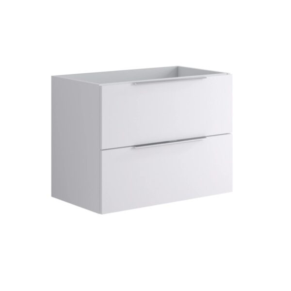 Mobile bagno t.b.t. bianco con due cassetti.