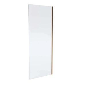 Porta doccia lato fisso Slim 97,5-99 cm oro rosa