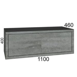 Mobile bagno sospeso grigio, categoria arredamento bagno.