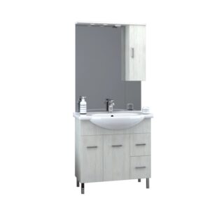 t.b.t. Mobile bagno con specchio e pensile per bagno.