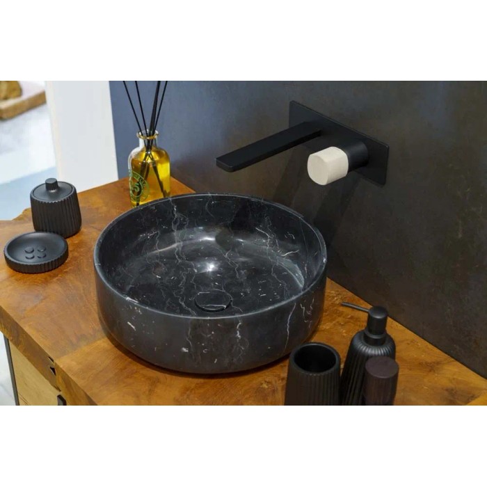 Lavabo in marmo Black Marble nero