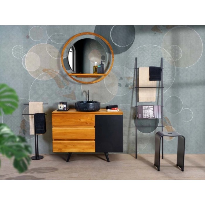 Lavabo in marmo Black Marble nero