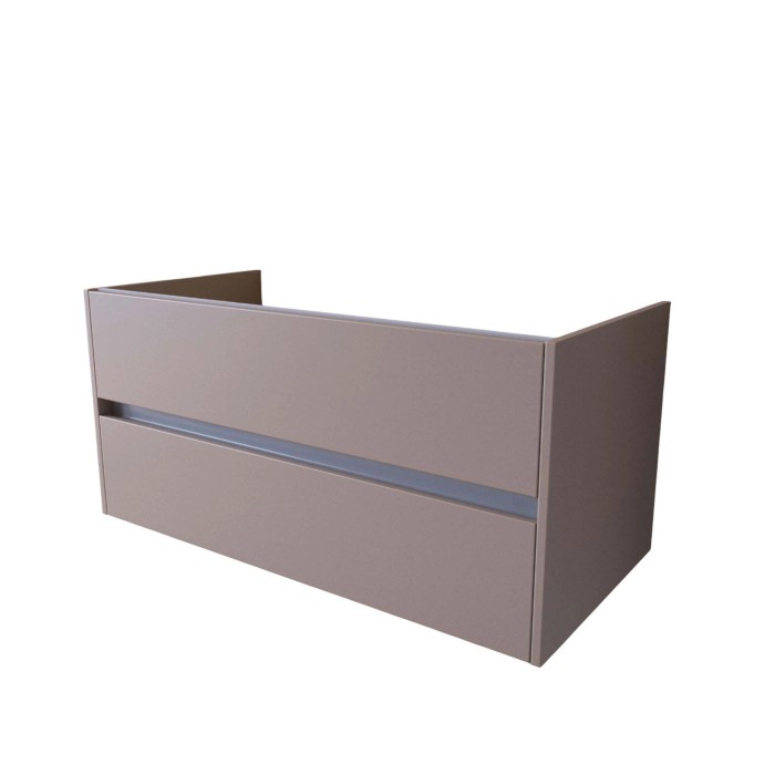 Mobile bagno sospeso t.b.t. color tortora.