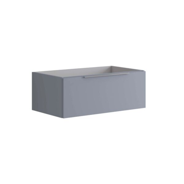 Mobile bagno cassettiera Bali 80 cm 1 cassetto Indaco Opaco
