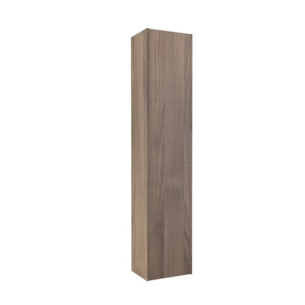 Mobile bagno t.b.t. effetto legno, alto e stretto.