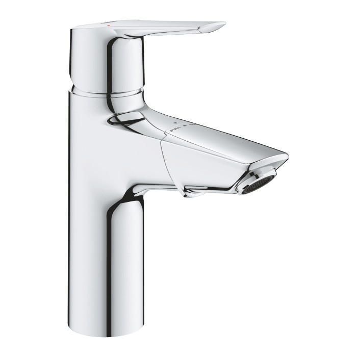Miscelatore lavabo Grohe QuickFix Start M cromato con bocca estraibile.