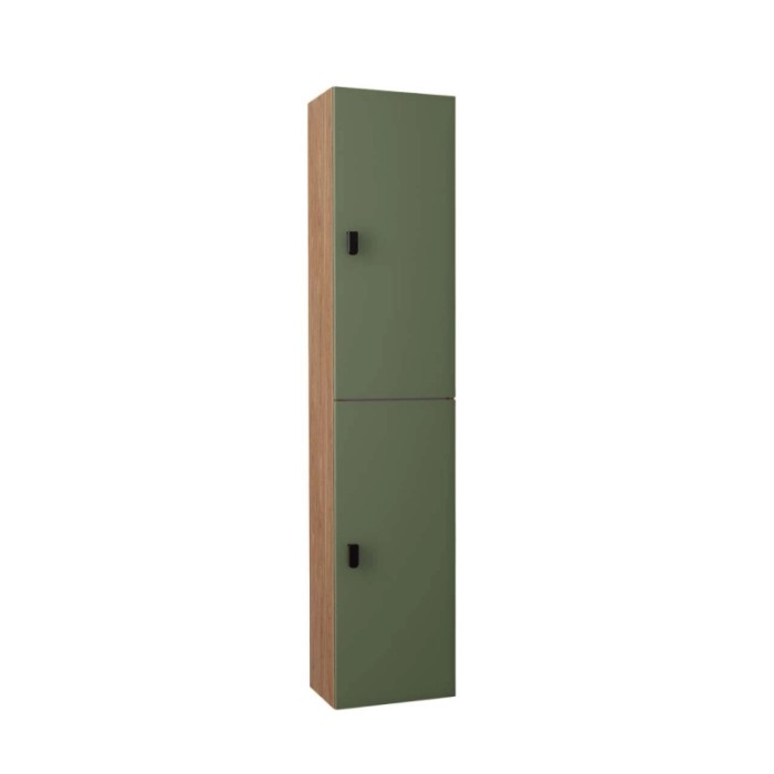 Mobile bagno Colonna sospesa reversibile 2 ante 34x162x25 cm assortito