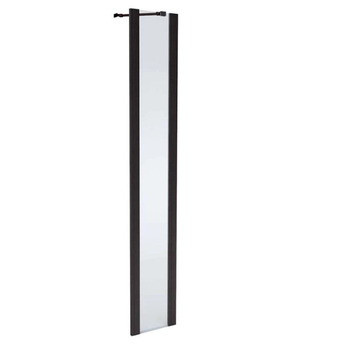Porta doccia fisso linea Elite 38-40x200 cm canna di fucile