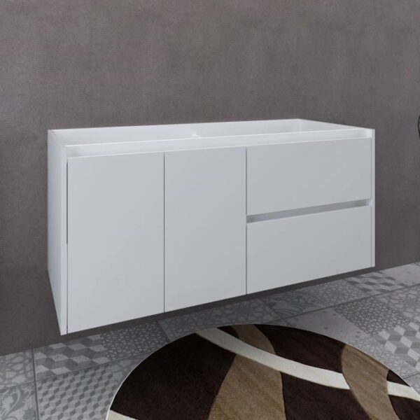 Mobile bagno sospeso t.b.t. bianco per arredare il bagno.