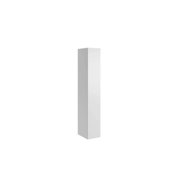 Mobile bagno colonna laccato Caren 150x25x35 cm bianco opaco