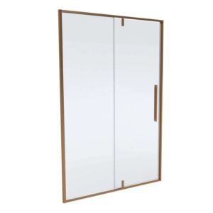 Porta doccia Pivot Slim 118-120x200 cm oro rosa