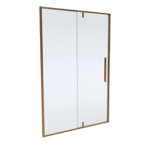 Porta doccia Pivot Slim 118-120x200 cm oro rosa