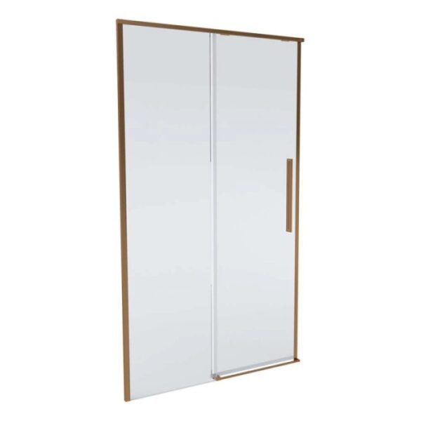 Porta doccia scorrevole Slim 108-110x200 cm oro rosa