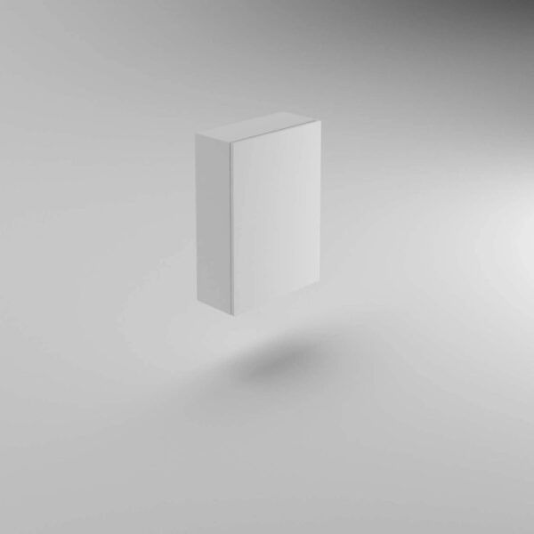 Pensile bagno laccato 1 anta 50x50x22 cm bianco opaco