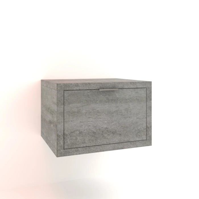 Mobile bagno sospeso t.b.t. grigio per lavabo.