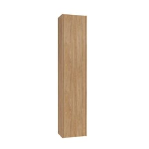 Mobile bagno colonna sospesa 1 anta apertura push honey 34x162x25 cm