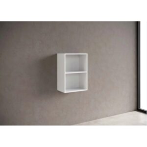 Mobile bagno sospeso t.b.t. bianco con due scomparti.
