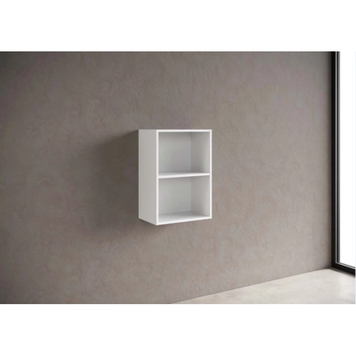 Mobile bagno sospeso t.b.t. bianco con due scomparti.