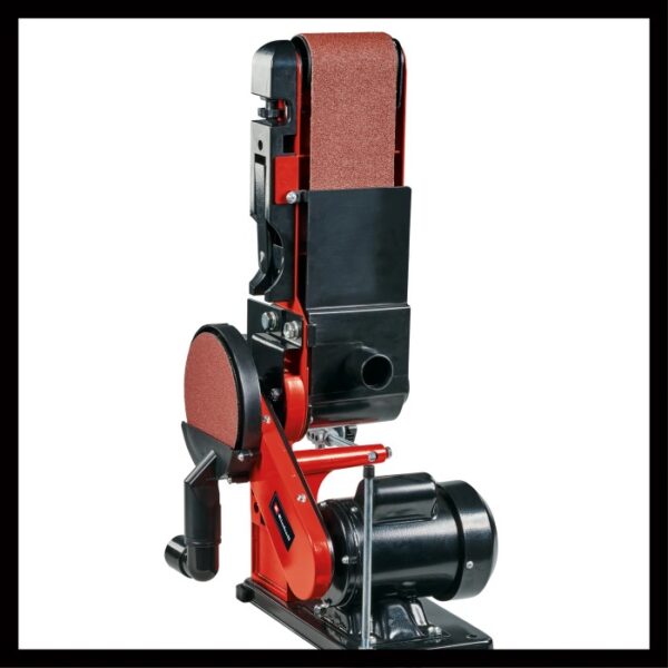 Levigatrice a nastro e disco Einhell TC-US 380 per levigatura precisa.